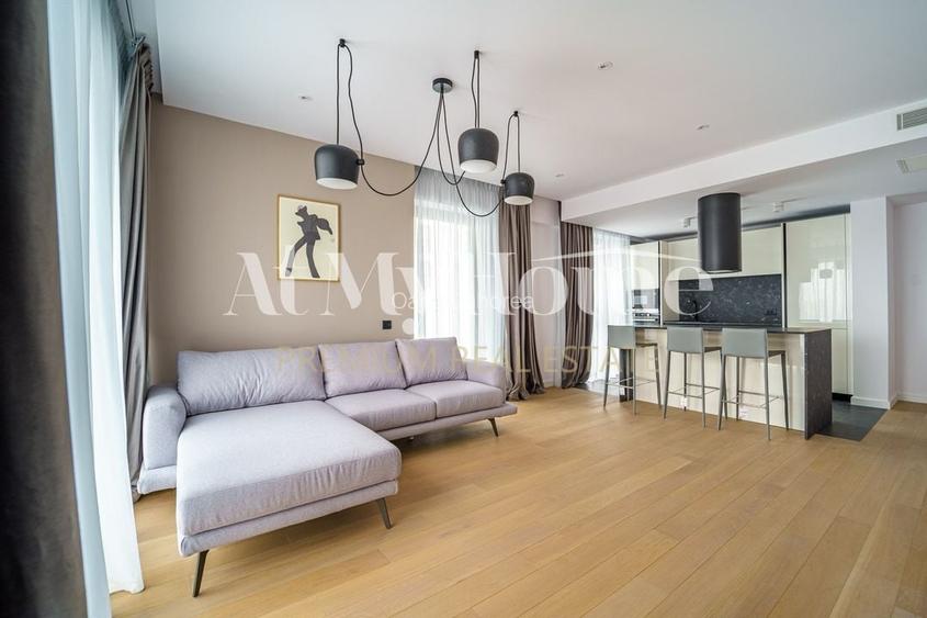 Apartament superb de 3 camere/ zona Aviatiei-Herastrau/ parcare subterana