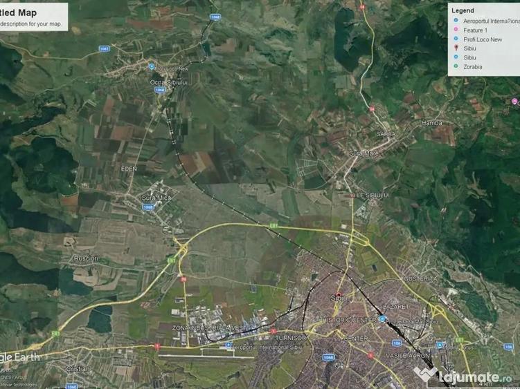 Teren industrial Sibiu cu acces rapid la Aeroport si Auto... - 3
