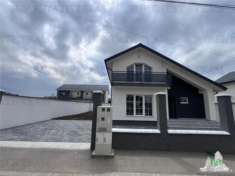 Vila moderna individuala pe stil Venetian cu 4 camere ,2 bai ,Living open space, - 5