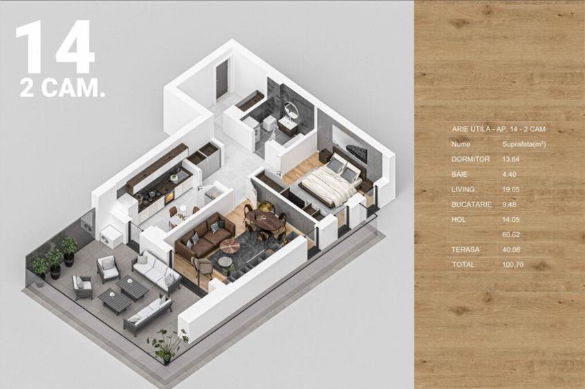 FINALIZAT |Pompa caldura | Panouri fotovoltaice| 72mp terasa - 5