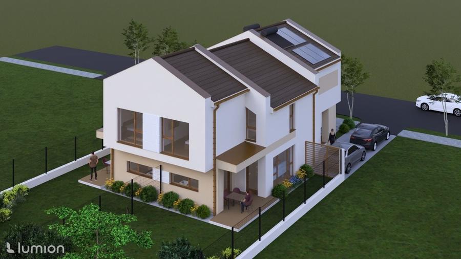 Comision 0% Duplex de vânzare  Dumbrăvița langa lac si padure 110mp utili - 8