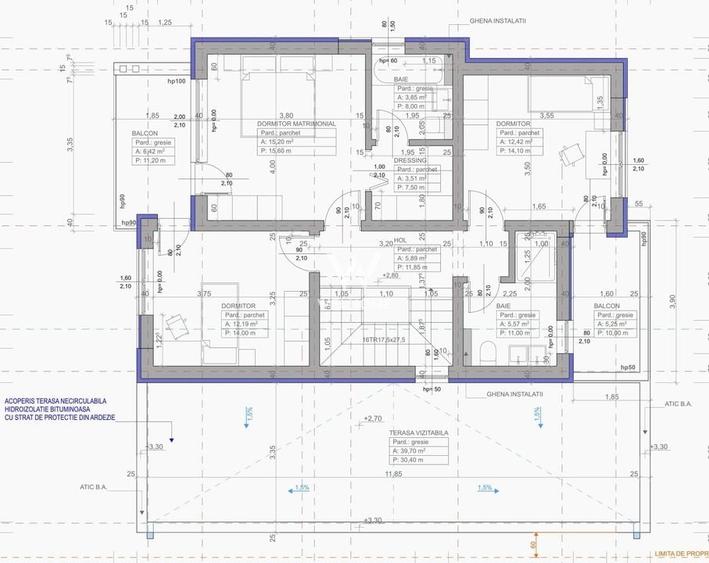 Casa 4 camere, 3 bai,  garaj, teren 550 mp - 5