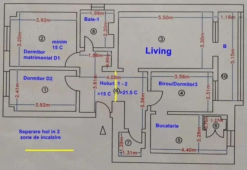 Apartament 4 camere - 4