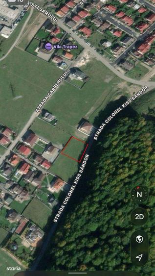 Teren intravilan intre case in Bunloc, langa padure 604 mp - 5