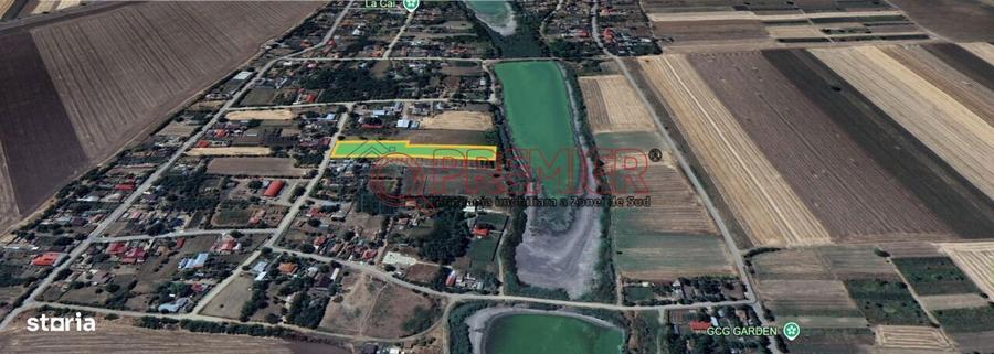 Teren intravilan 6230 mp Ileana,Calarasi | Deschidere la lac | - 2