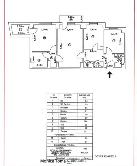 GHENCEA 3camere- Strada Vladeasa - 2