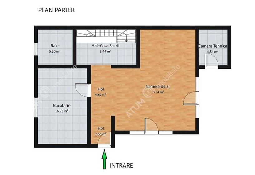 Casa la cheie cu 4 camere 3 bai si teren de 290 mp zona Brana Selimbar - 11