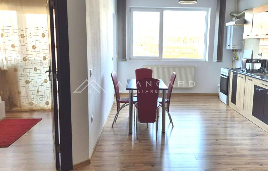Apartament cu 2 camere semidecomandat, mobilat în Florești