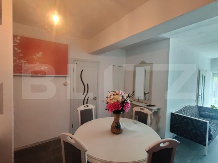 Apartament cu 2 camere semidecomandat, mobilat în Sânmartin