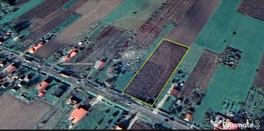 Teren de 5800 mp, în Agriș