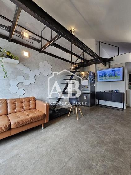 Apartament tip loft luminos cu vedere liberă | metrou Laminorului - 4