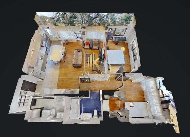 Apartament cu 3 camere decomandat, mobilat în Nord