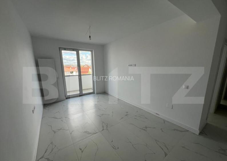 Apartament cu 3 camere, 75 mp + 7 mp balcon Selimbar