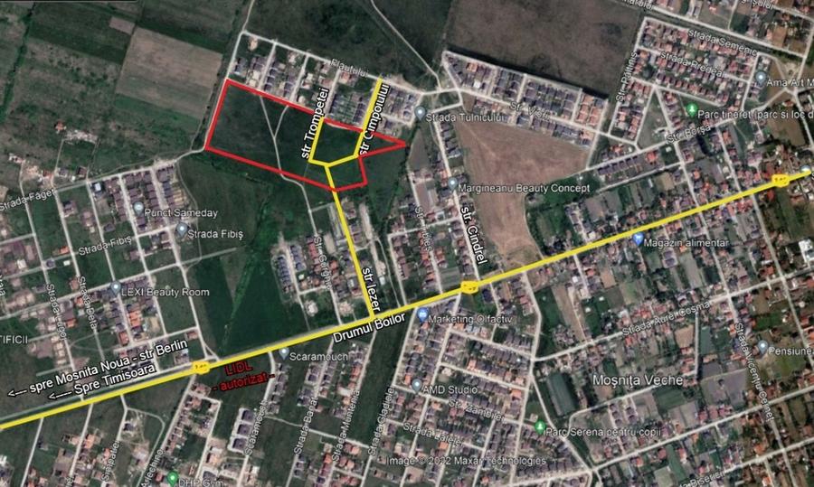 Teren de vanzare, zona Mosnita, Serena 3 - 1