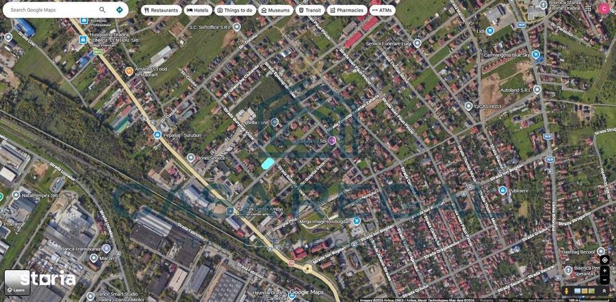 Teren 979mp, zona Oncea-platou, dublu front stradal - 2