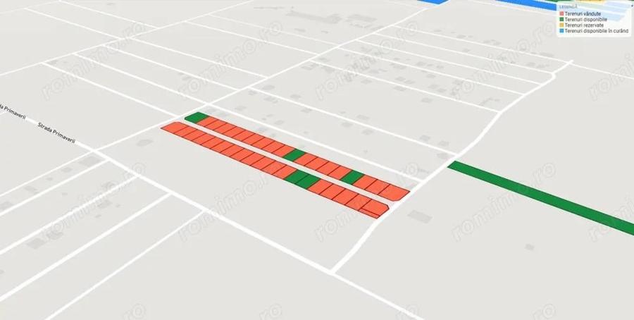 Teren Intravilan Primaverii - Comuna Berceni | curent si gaz | #EG13E - 2