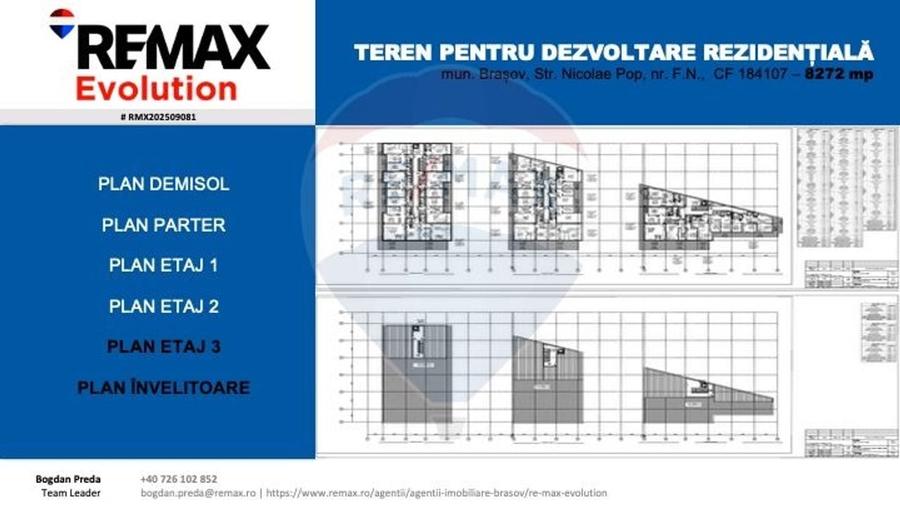 Teren pentru Dezvoltare Rezidentiala - COMISION 0% - 5