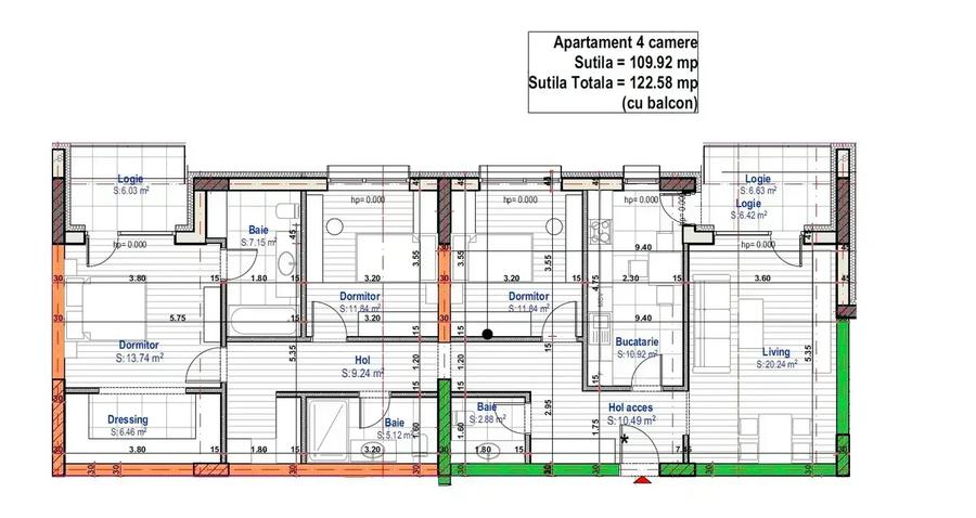 4 camere | 1 Decembrie 1918 |15 min metrou | IULIE 2026 - 3