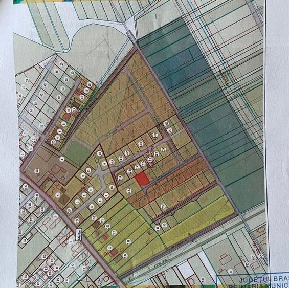 Teren 576 MP cu PUZ-Constructie Casa Individuala-Stupini - Comision 0% - 6