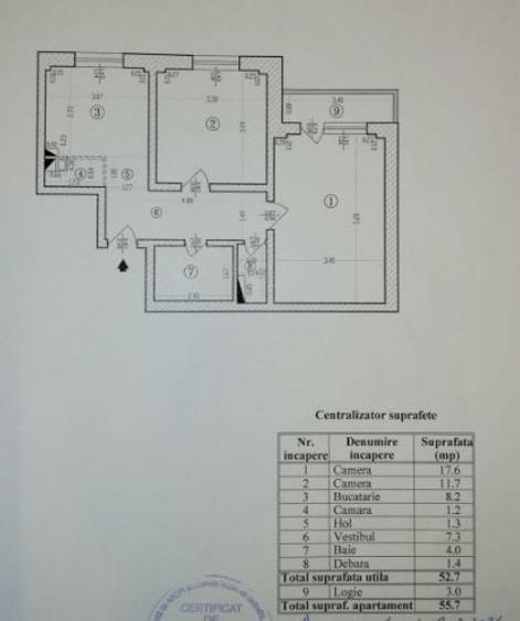 Vânzare ap 2 camere - 1