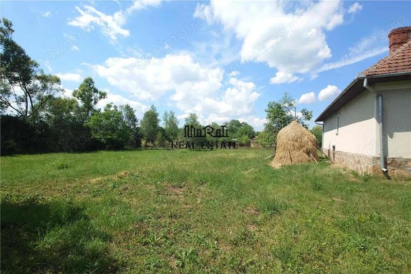 Teren generos si casa din caramida in satul istoric Tebea - 5