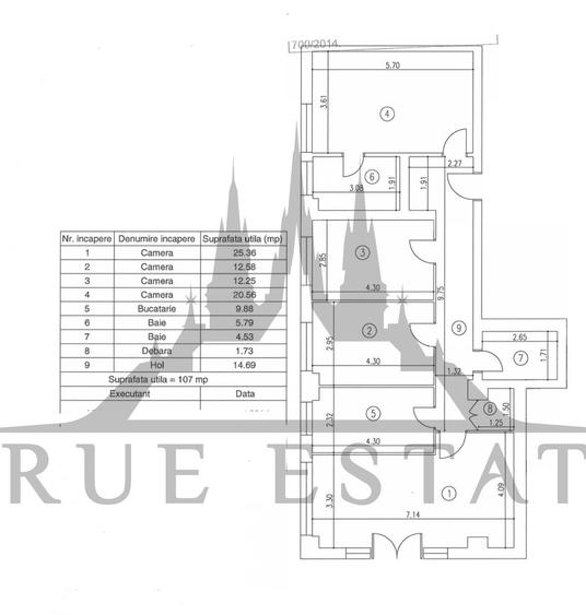 Apartament 4 camere cu gradina in zona Barbu Vacarescu- Hotel Caro - 11