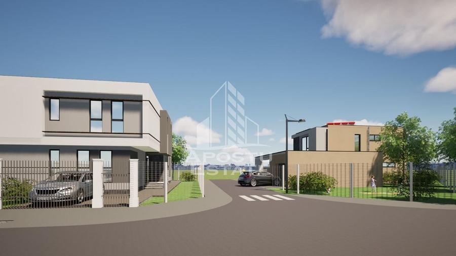 PUZ cu parcele de duplex si blocuri, teren 1 ha, Giroc - 8