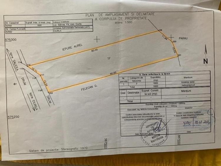 Teren intravilan 1800mp Salicea, 75e/mp - 2