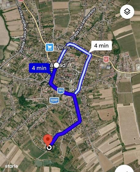 Teren cu pomi fructiferi , vie si loc de casa - 1