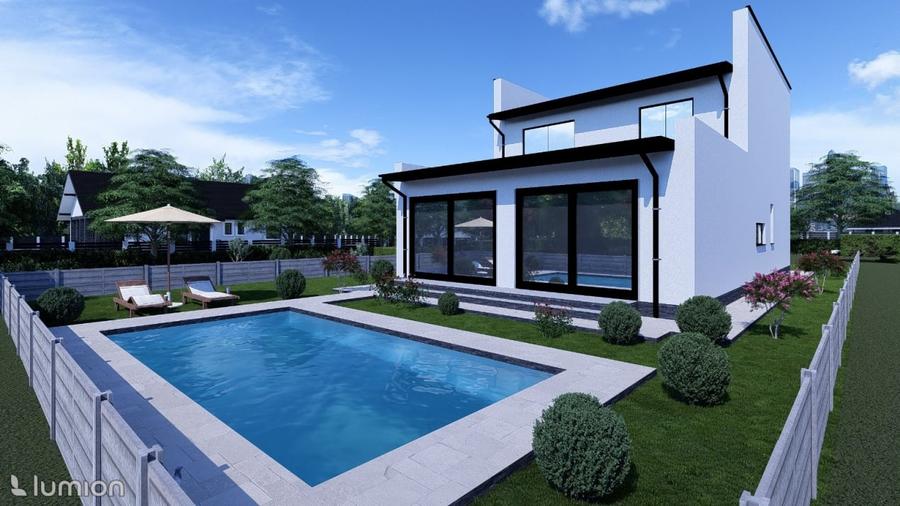 Vila exclusivista cu piscina langa lac. Acasa ca in vacanta! - 1