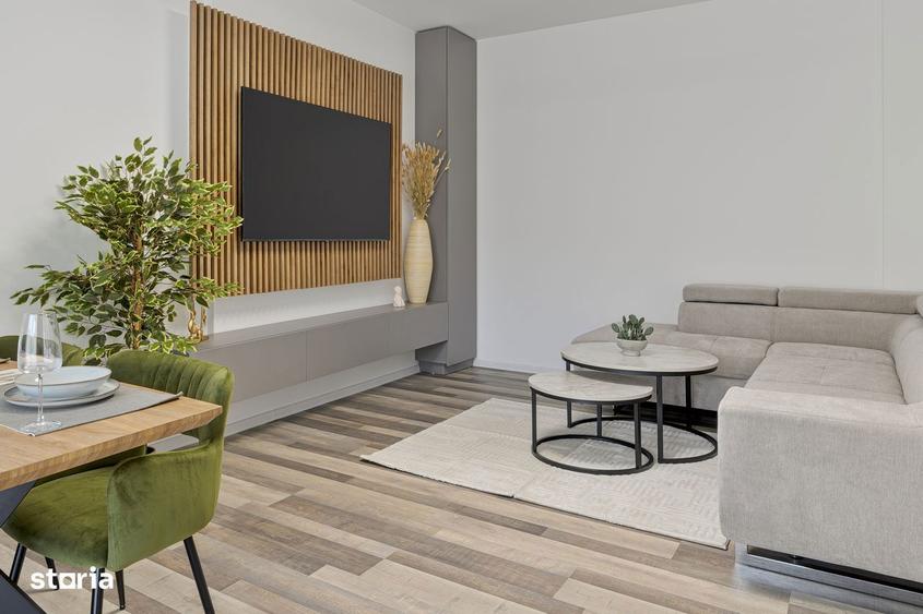 Prima inchiriere ! Apartament 2 camere la parter in Bloc Nou | Mobilat - 14