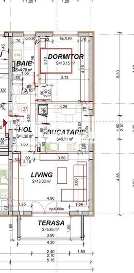 2 Camere / Parcare / Sanpetru / Finisat - 6