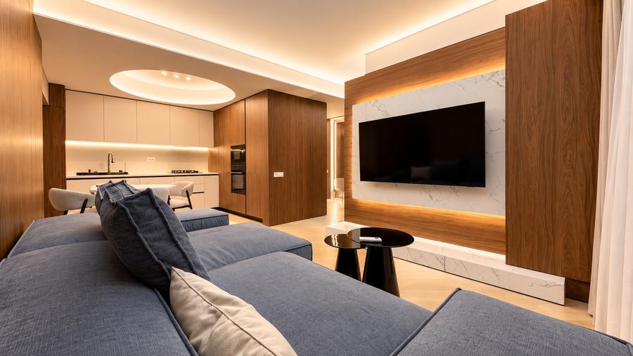 Apartament cu 3 camere decomandat, mobilat în Pipera