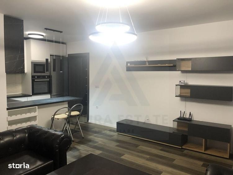 Apartament cu 2 camere, mobilat în Sub Arini
