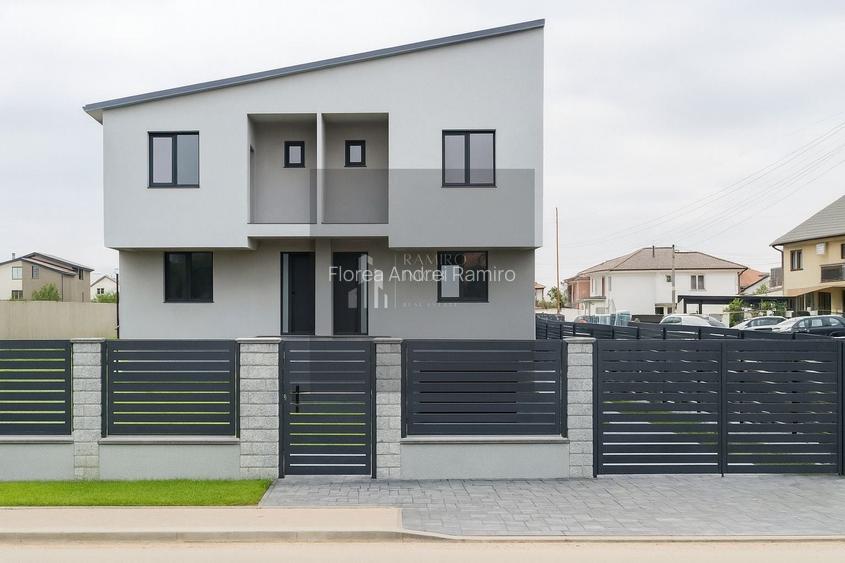 DUPLEX D+P+1 CU GARAJ SUBTERAN DE 60 MP – TEREN 241 MP – BRAGADIRU