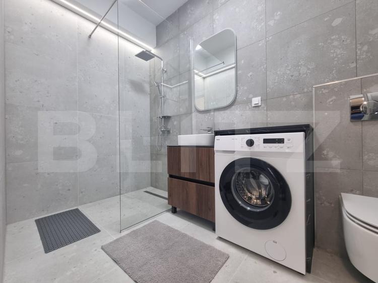 Apartament cu 2 camere semidecomandat, mobilat în Baciu