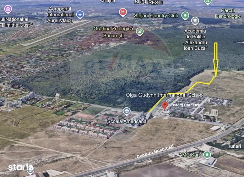 Teren dezvoltare imobiliara reziden?iala Pipera langa Padurea Baneasa - 2