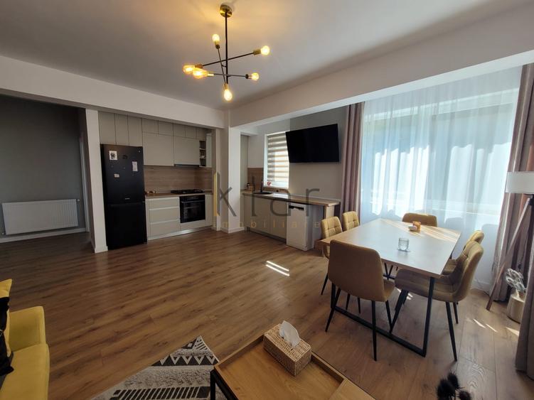 Apartament cu 3 camere semidecomandat, mobilat în Florești