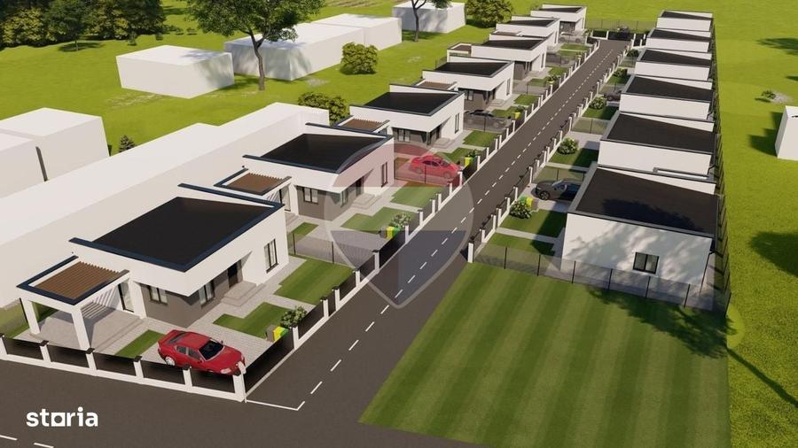 Casă cu 3 camere cu Teren 332 Mp în Afumați
