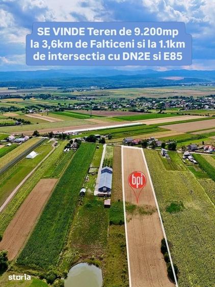 Teren de 9200 mp, în Fântâna Mare