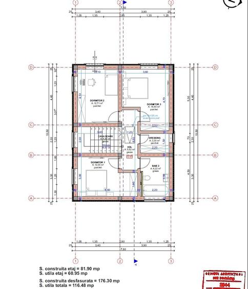 Casă cu 4 camere cu Teren 500 Mp în Central