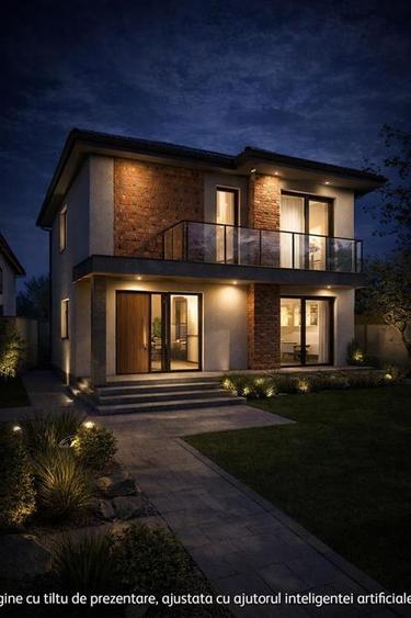 Casă individuală cu 4 camere cu Teren 250 Mp în Joița