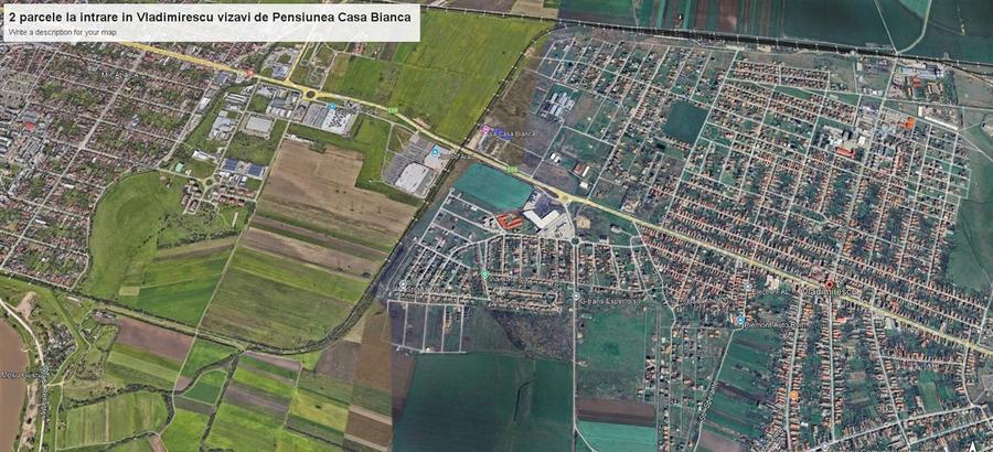 Teren intravilan de 1.2300000190735 mp, în Vladimirescu