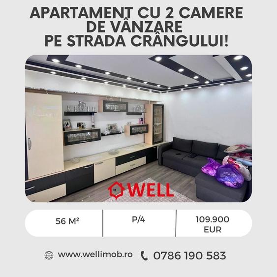 Apartament cu 2 camere în Lenin