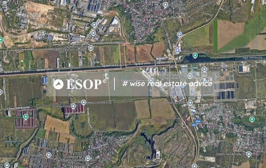 Teren industrial- 7,5 ha - Splaiul Unirii, Popesti Leorde... - 3