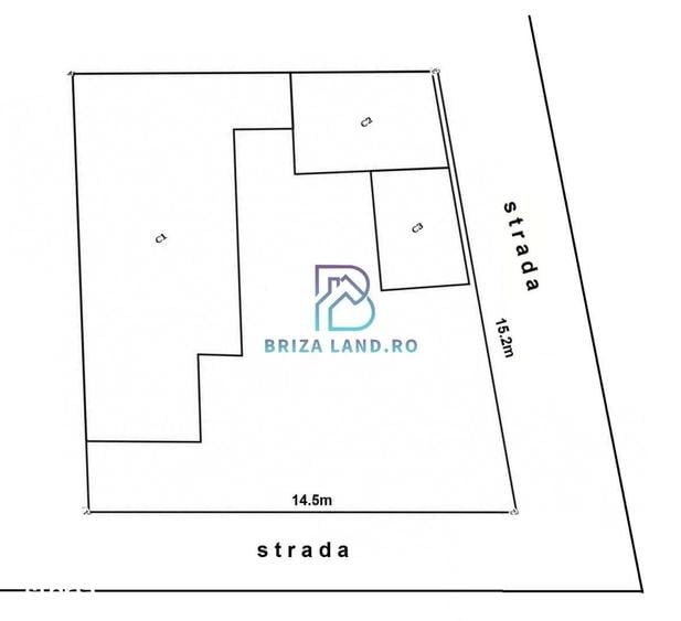Bucurestii Noi, Laminorului, teren 202mp, d.=14.5m, casa demolabila - 1