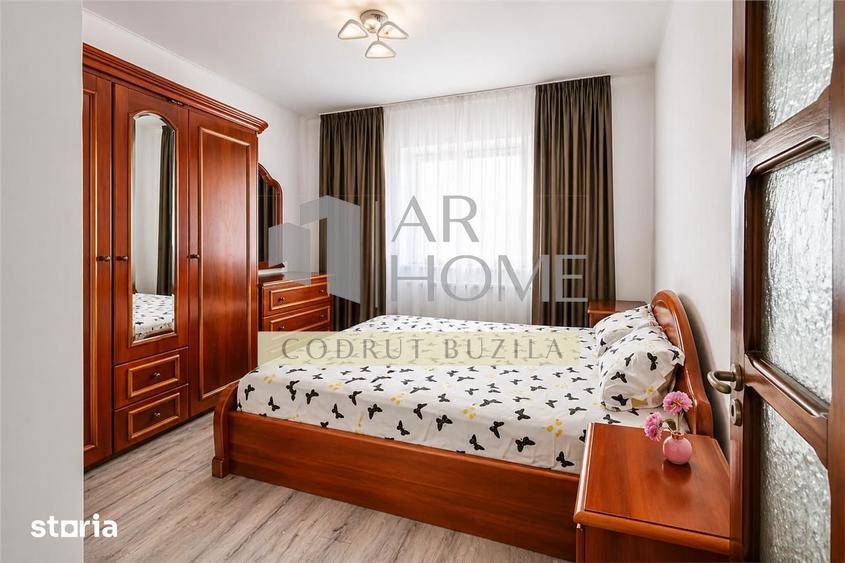 Apartament cu 3 camere decomandat, mobilat în Cantacuzino