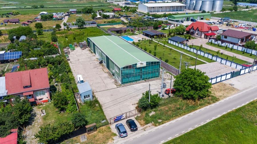 Spațiu industrial, de 880 mp, în Muntenii de Jos