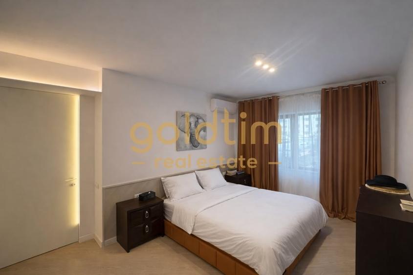 Apartament cu 3 camere semidecomandat, mobilat în Pipera
