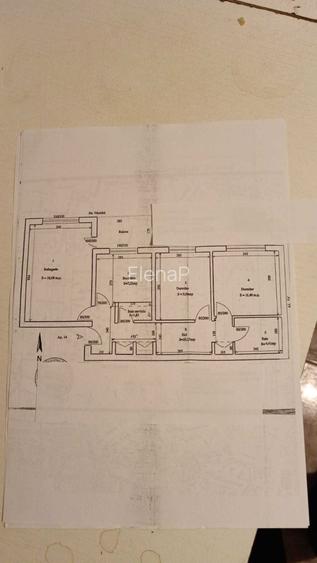 Vanzare apartament 3 camere, Valea Rosie, Craiova